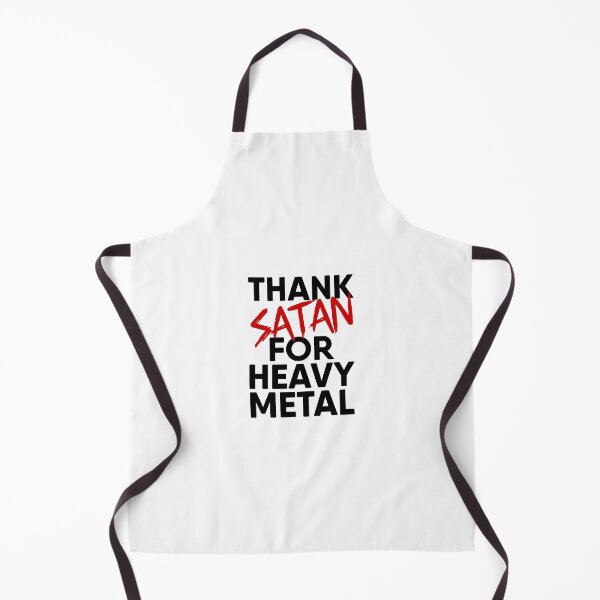 Item preview, Thank Satan for Heavy Metal v2 bLACK designed and sold by RiciPaneto.