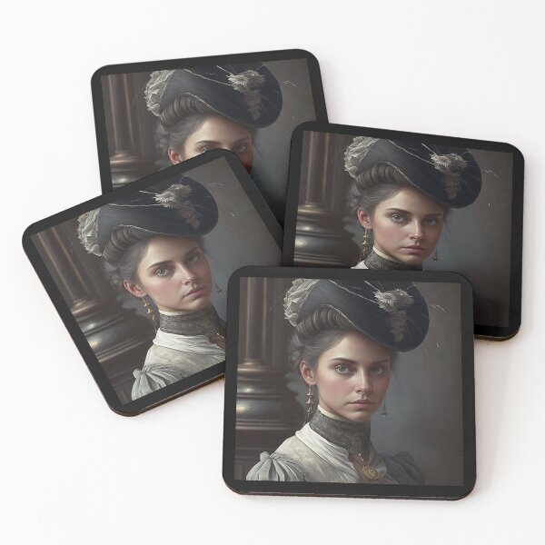 Item preview, Retrato de una dama 1800 designed and sold by SameeraDammeyer.