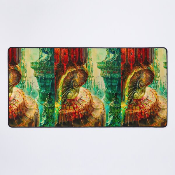 Item preview, Fantasy Undersea World 1970's Vintage Sci-Fi  Art designed and sold by NinaJG007.