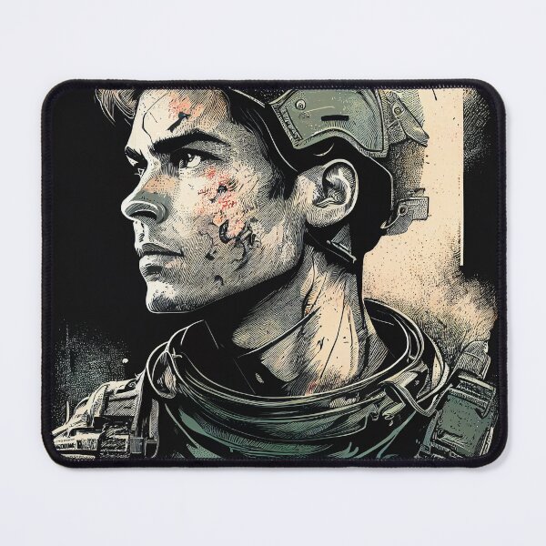 Item preview, Soldier Trooper print designed and sold by IuriiVlasenko.