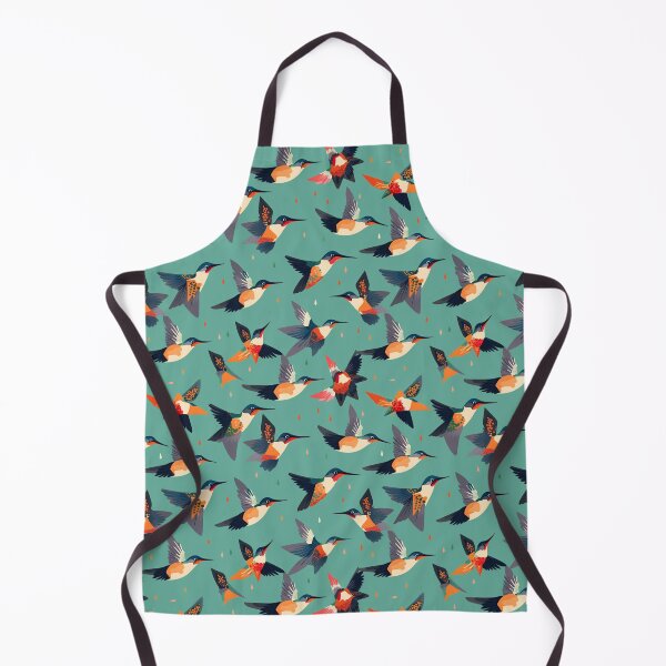 Aperçu de l'œuvre Hummingbird Seamless Vintage Colorful Pattern V3 créée et vendue par Family Journey with God.