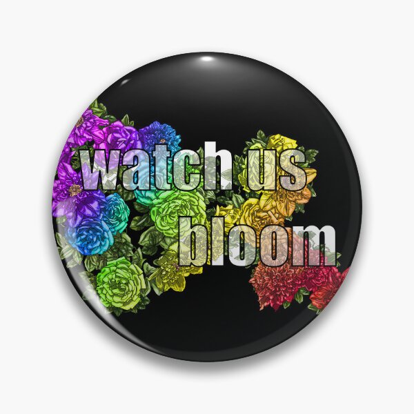 Item preview, Watch Us Bloom Clematis And Roses Rainbow 2023 designed and sold by Art by Veya.