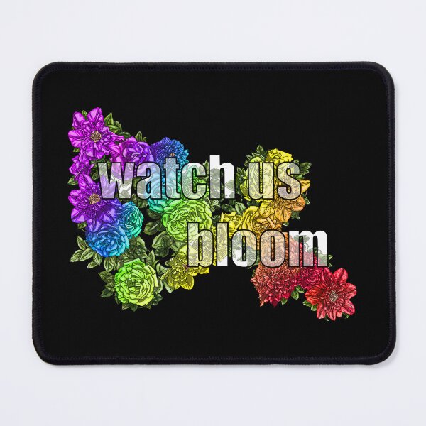 Item preview, Watch Us Bloom Clematis And Roses Rainbow 2023 designed and sold by Art by Veya.