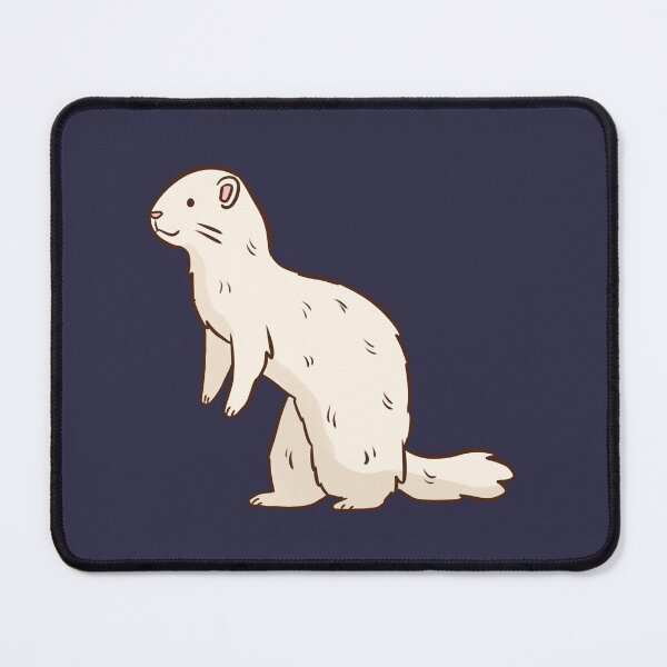Item preview, Cute ferret pet illustration designed and sold by Yarafantasyart.