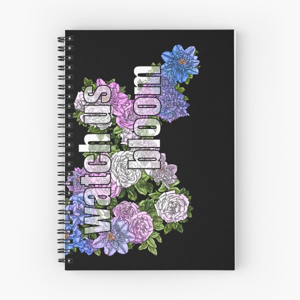 Item preview, Watch Us Bloom Clematis And Roses Trans 2023 designed and sold by Art by Veya.