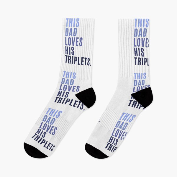 Item preview, This Dad Loves His Triplets designed and sold by karolaan.