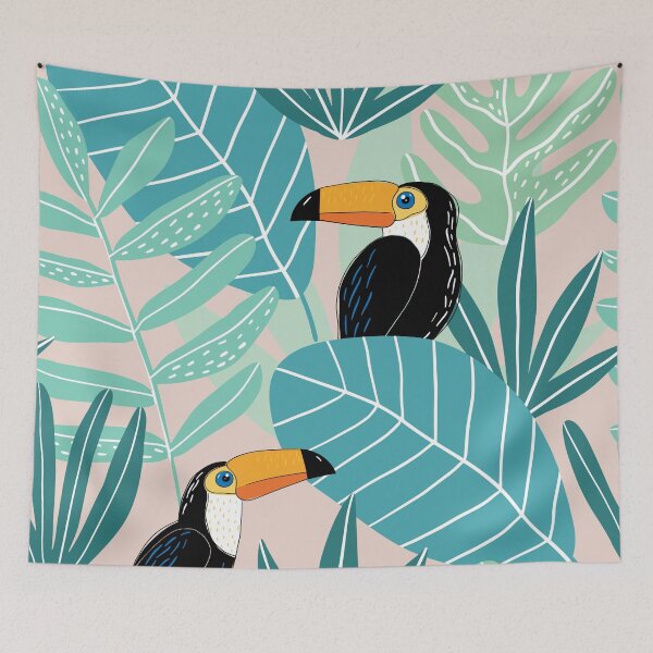 Item preview, Toco Toucan Botanical Summer Collection  designed and sold by Dream Bloom Gallery.