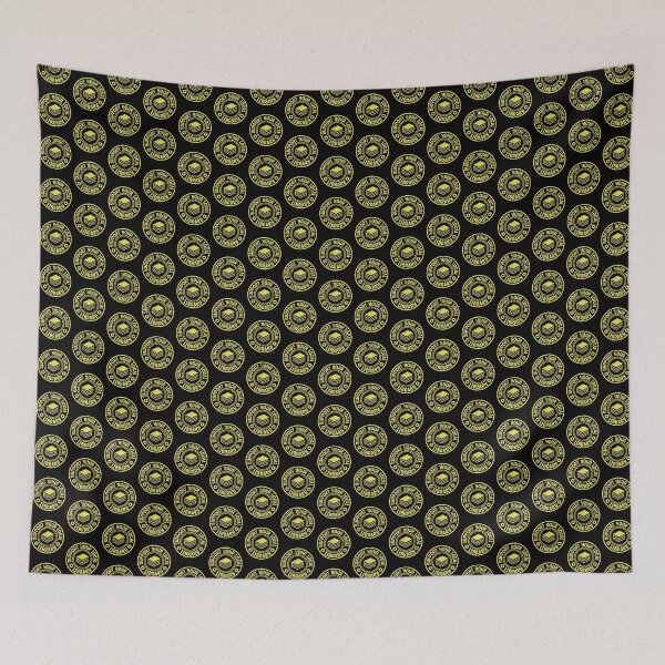 Item preview, Support Your Local Library Yellow Vintage Stamp designed and sold by bolkibox.