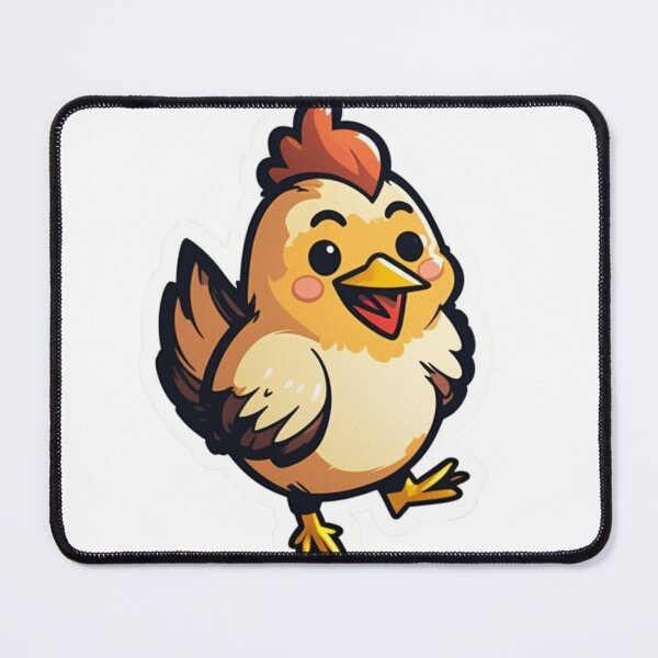 Item preview, Cute Chicken Sticker designed and sold by Media-DK.