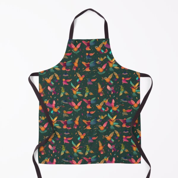 Aperçu de l'œuvre Hummingbird Seamless Vintage Colorful Pattern V5 créée et vendue par Family Journey with God.
