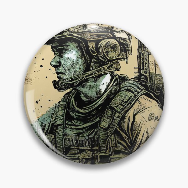Item preview, Soldier Trooper print designed and sold by IuriiVlasenko.