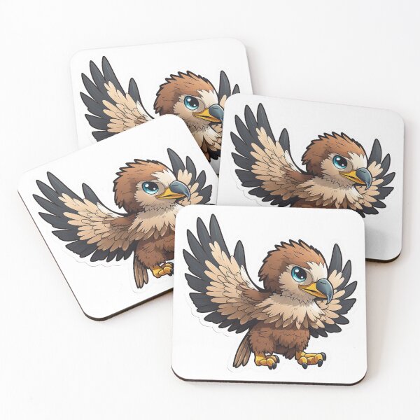 Item preview, Cute Baby Eagle Sticker designed and sold by Media-DK.