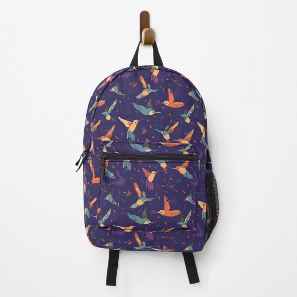 Item preview, Hummingbird Seamless Vintage Colorful Pattern V6 designed and sold by Family Journey with God.