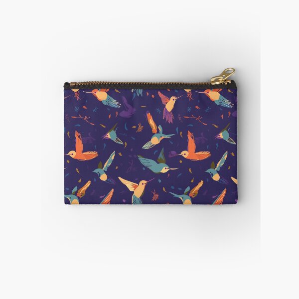 Item preview, Hummingbird Seamless Vintage Colorful Pattern V6 designed and sold by Family Journey with God.