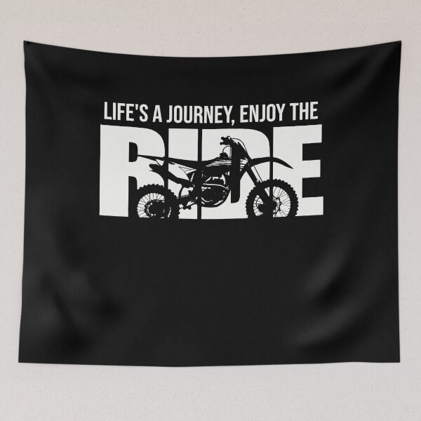 Item preview, Life's a journey, Enjoy the RIDE designed and sold by starider.