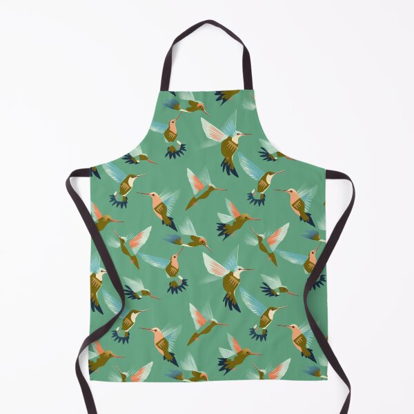 Aperçu de l'œuvre Hummingbird Seamless Vintage Colorful Pattern V8 créée et vendue par Family Journey with God.