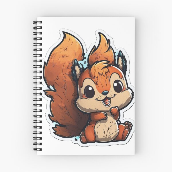 Item preview, Cutest Baby Squirrel Sticker designed and sold by Media-DK.
