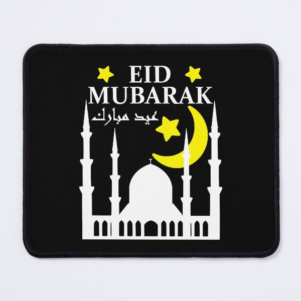 Item preview, Eid Mubarak In English And Arabic Great Gift For Eid Al-Fitr Or Eid Al-Adha 2023 Happy Eid designed and sold by naworas.