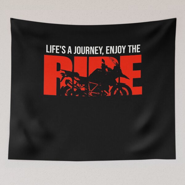 Item preview, Life's a journey, Enjoy the RIDE designed and sold by starider.