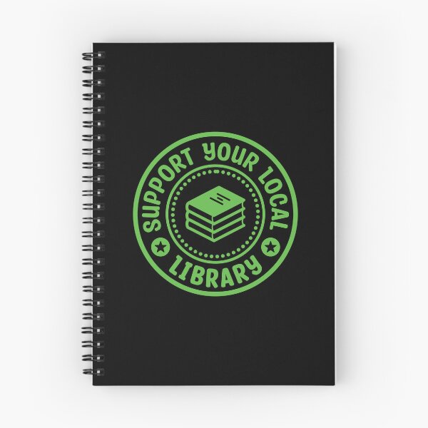 Item preview, Support Your Local Library Green Stamp designed and sold by bolkibox.