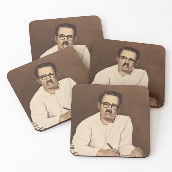 Item preview, Bharathidasan Portrait Painting designed and sold by Davidevilboy.