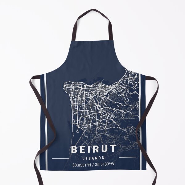 Item preview, Blueprint Map of Beirut Lebanon designed and sold by More than Myriad.