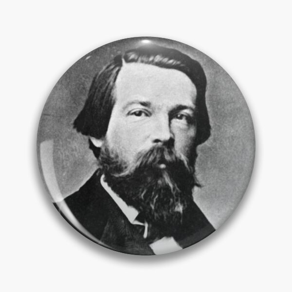 Item preview, Philosopher Friedrich Engels designed and sold by rotkvica.