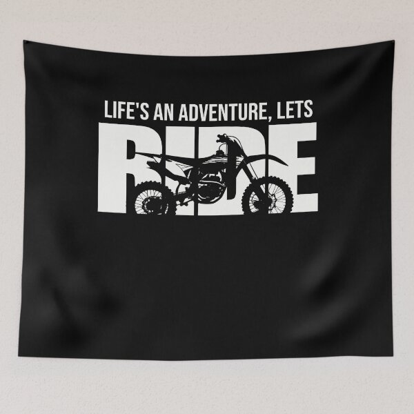 Item preview, Life's an Adventure, Let's RIDE designed and sold by starider.