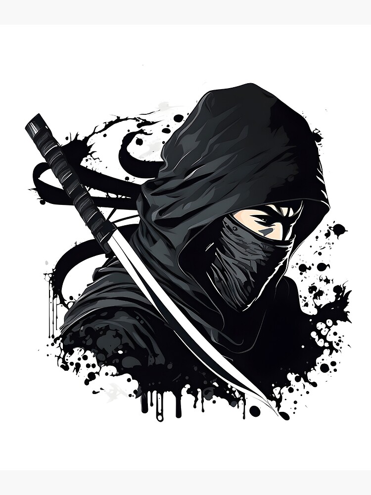 Black Urban Ninja Sword Set