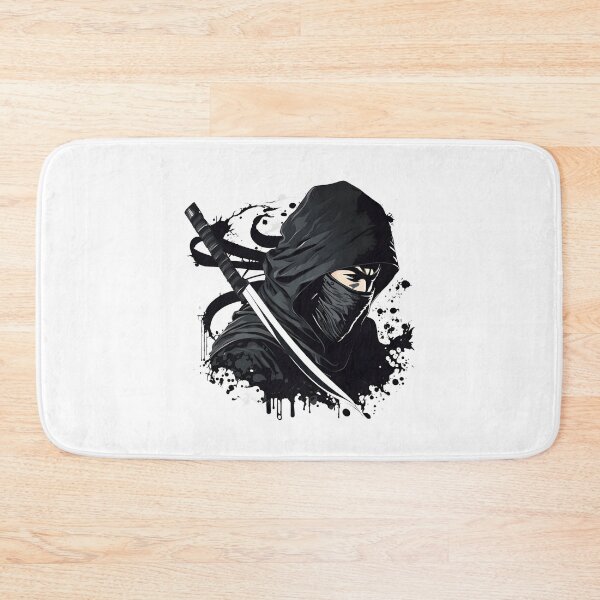 Item preview, Black Ninja With A Sword designed and sold by ekachar.