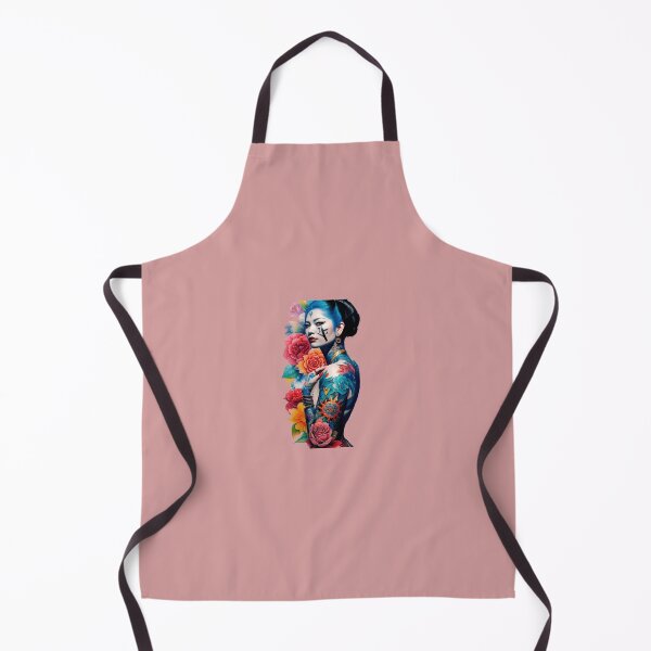 Item preview, Watercolor Geisha Tattoo designed and sold by Smitherland17.