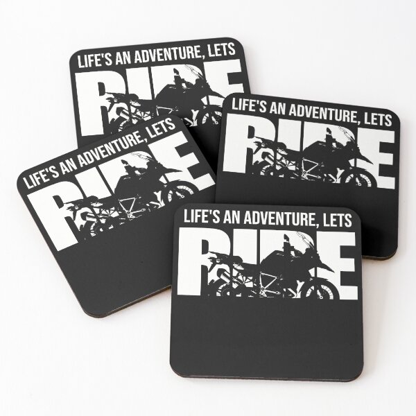 Item preview, Life's an Adventure, Let's RIDE designed and sold by starider.