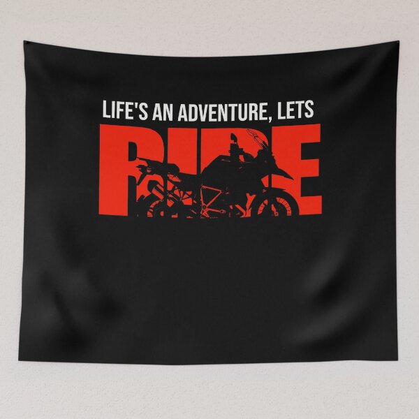 Item preview, Life's an Adventure, Let's RIDE designed and sold by starider.