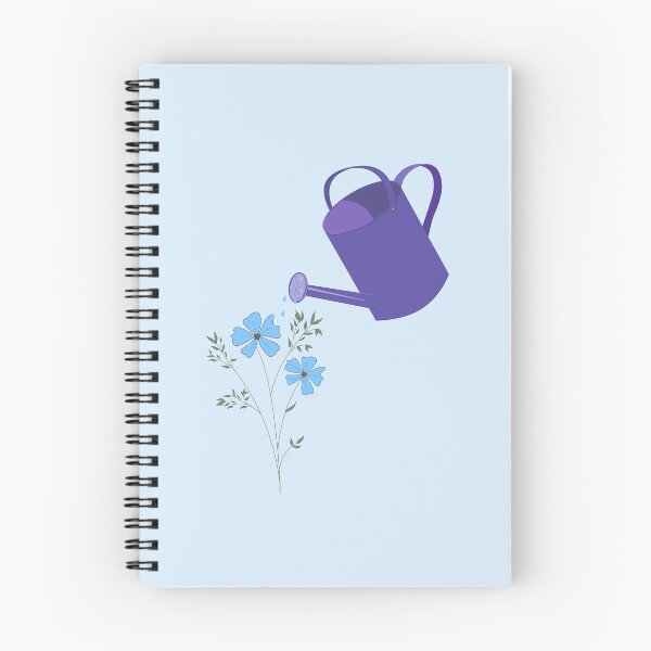 Item preview, Cosmos and Watering Can  designed and sold by peachesandfizz.