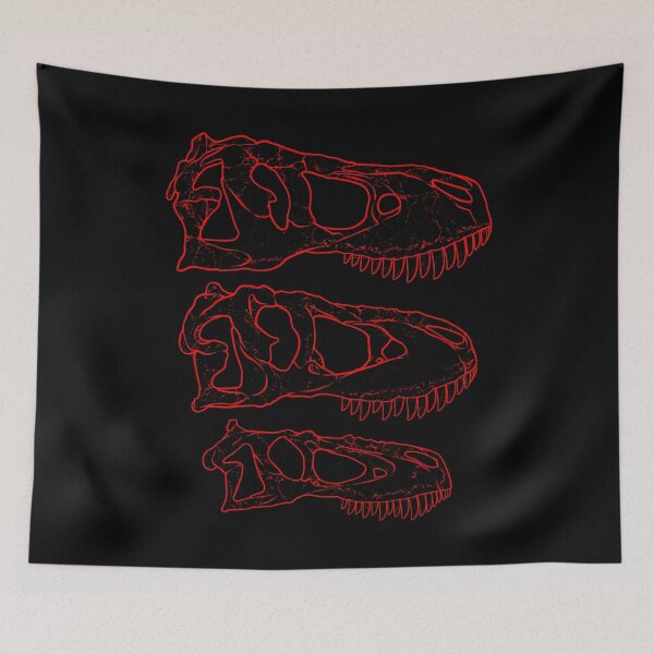 Item preview, Daspletosaurus Tarbosaurus Tyrannosaurus Rex Fossil designed and sold by NicGrayGraphic.