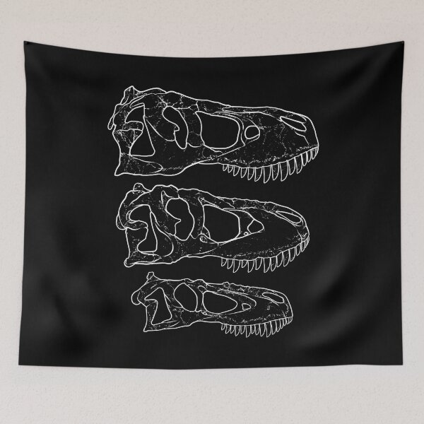 Artikelvorschau, Daspletosaurus Tarbosaurus Tyrannosaurus Rex Fossil entworfen und verkauft von NicGrayGraphic.