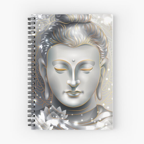 Item preview, Silver & Gold Buddha Lotus designed and sold by HolidayBug.