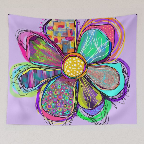 Item preview, Wild Flower Power (Inspired by the hippie era of the 1960s) designed and sold by FeralLaFemme.