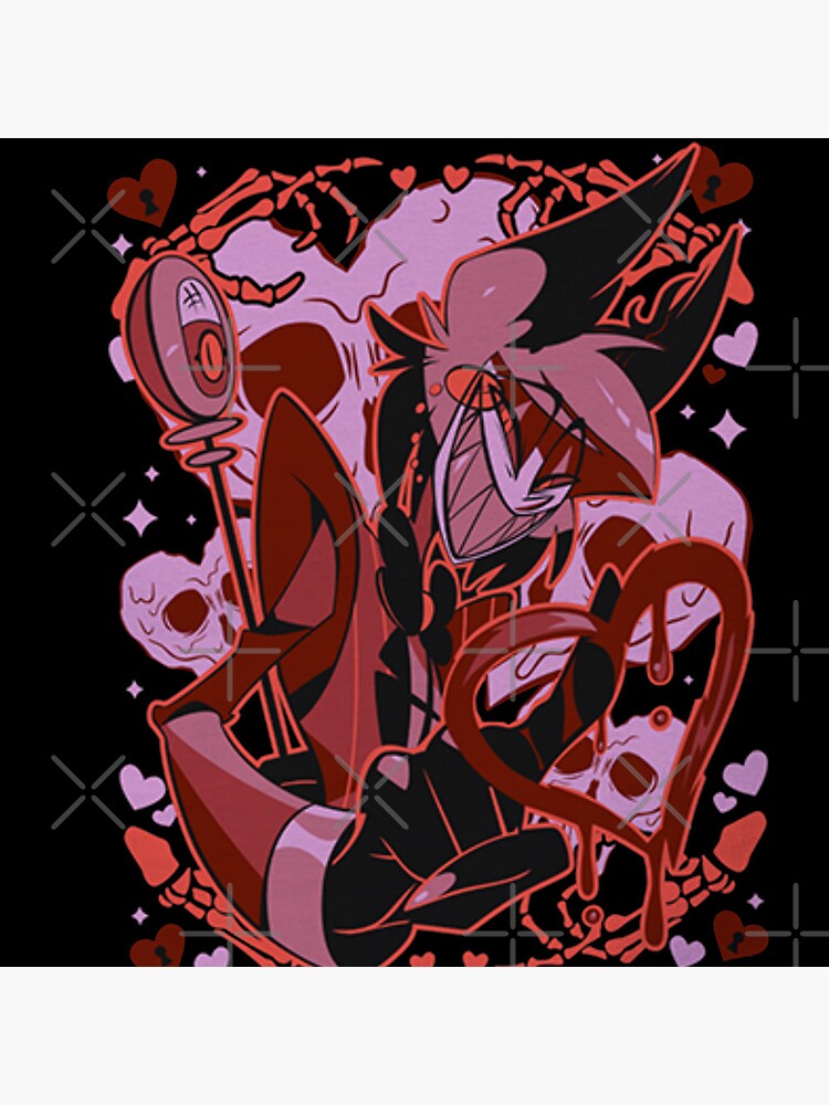 Hazbin outlet Hotel Original Valentines Day Exclusive Heart of Alastor Pin