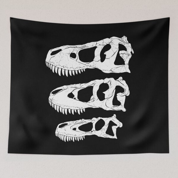 Item preview, Daspletosaurus Tarbosaurus Tyrannosaurus Rex Fossil designed and sold by NicGrayGraphic.