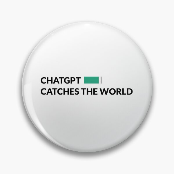 Item preview, chatgpt catches the world classic t-shirt designed and sold by Graphichut.