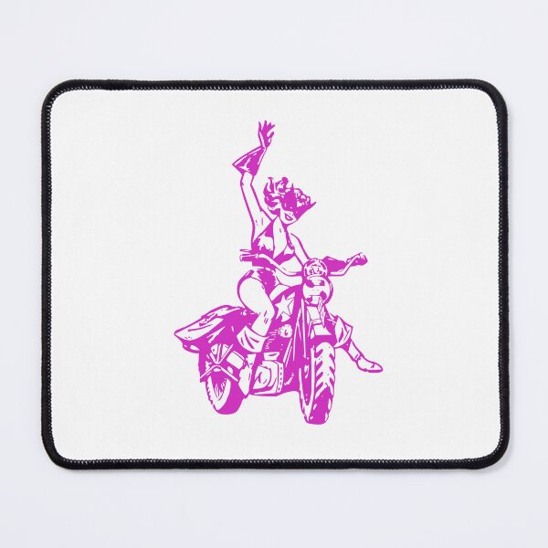 Item preview, Badass women riding a motorcycle designed and sold by pinkyfish1010.