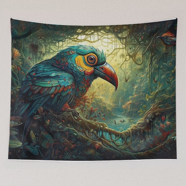 Item preview, Twisting Parrot designed and sold by DreamPuzzles.