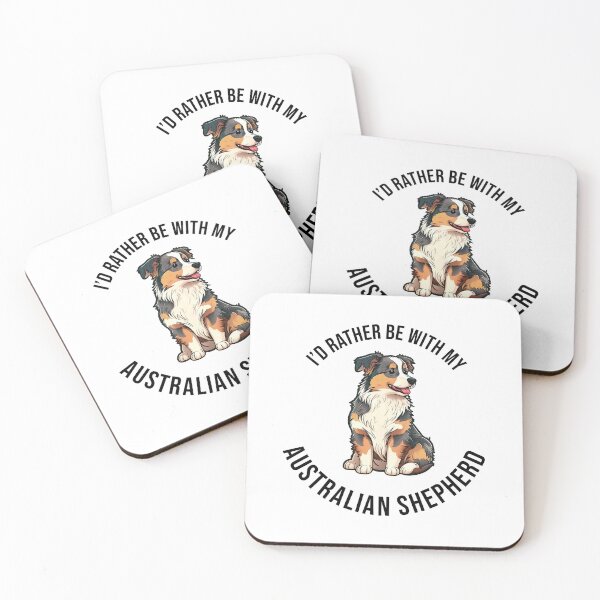 Item preview, I'd rather be with my Australian Shepherd designed and sold by pxdg.