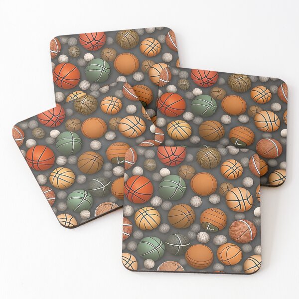 Item preview, basketball scrapbook paper designed and sold by Modefissi.