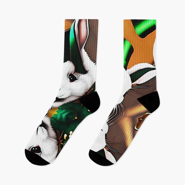 Item preview, *FUNNY SPECIAL ADORABLE SAINT PATRICK DAY RABBITS PAINTING* designed and sold by Ralek.
