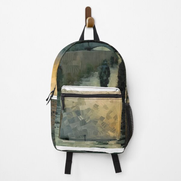 Item preview, Impressionistic Street Scene: Inspired by Van Gogh designed and sold by Toph Moses.