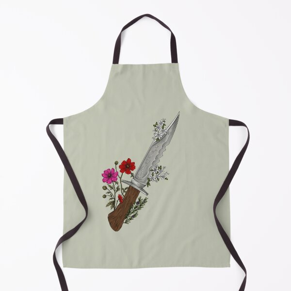 Item preview, Floral Demon Knife designed and sold by CarolinaGaitan.