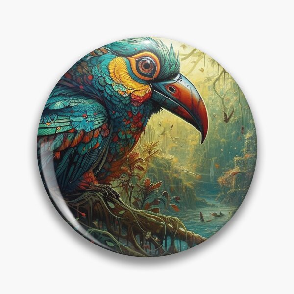 Item preview, Twisting Parrot designed and sold by DreamPuzzles.
