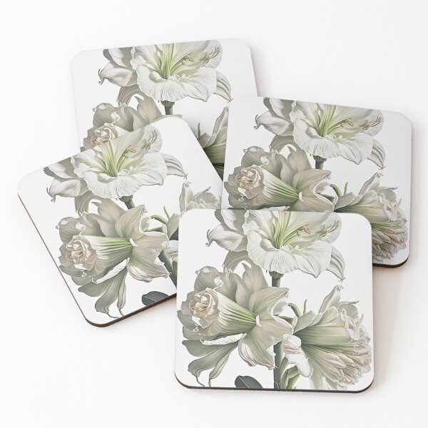Item preview, White Amaryllis  designed and sold by Vanover Designs.